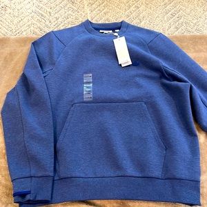 BRAND NEW WITH TAGS Lacoste Mens XL Light Navy Blue Crewneck Sweatshirt